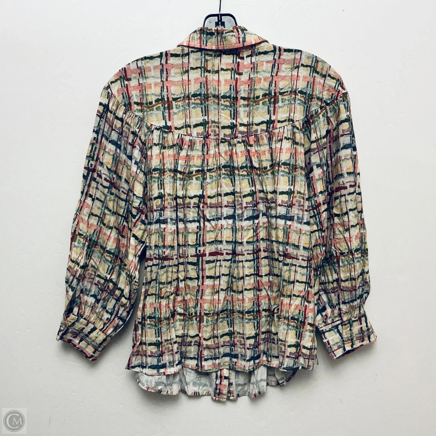 Top Long Sleeve By Entro In Multi-colored, Size: M