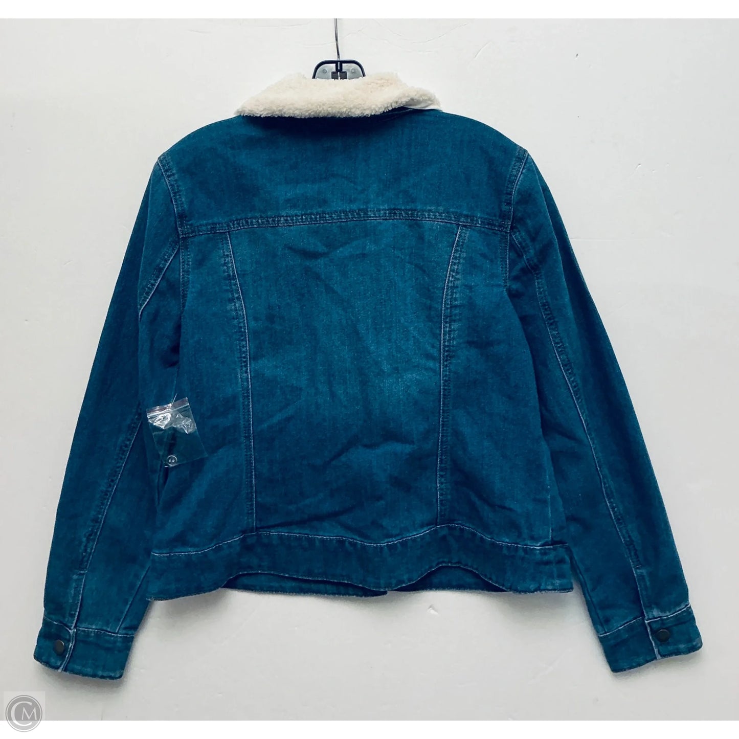 Jacket Denim By Baccini In Blue Denim, Size: M
