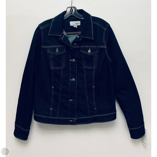 Jacket Denim By Mng In Blue Denim, Size: Xl