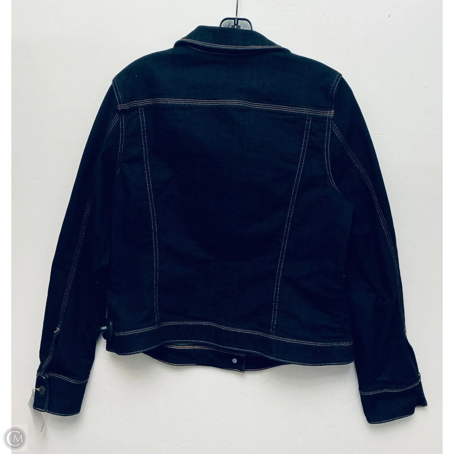 Jacket Denim By Mng In Blue Denim, Size: Xl