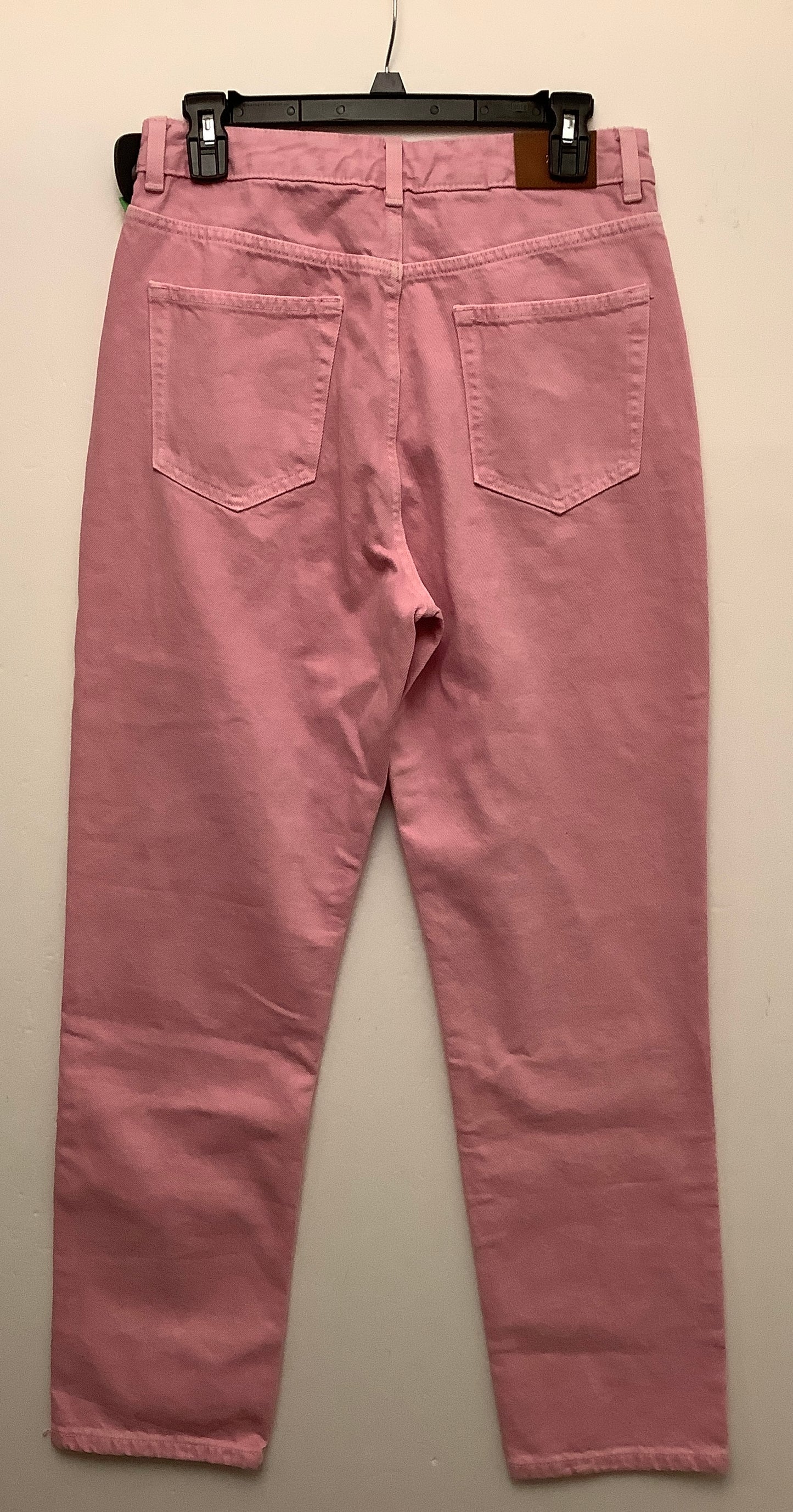 Jeans Straight By Zara In Pink, Size: 6