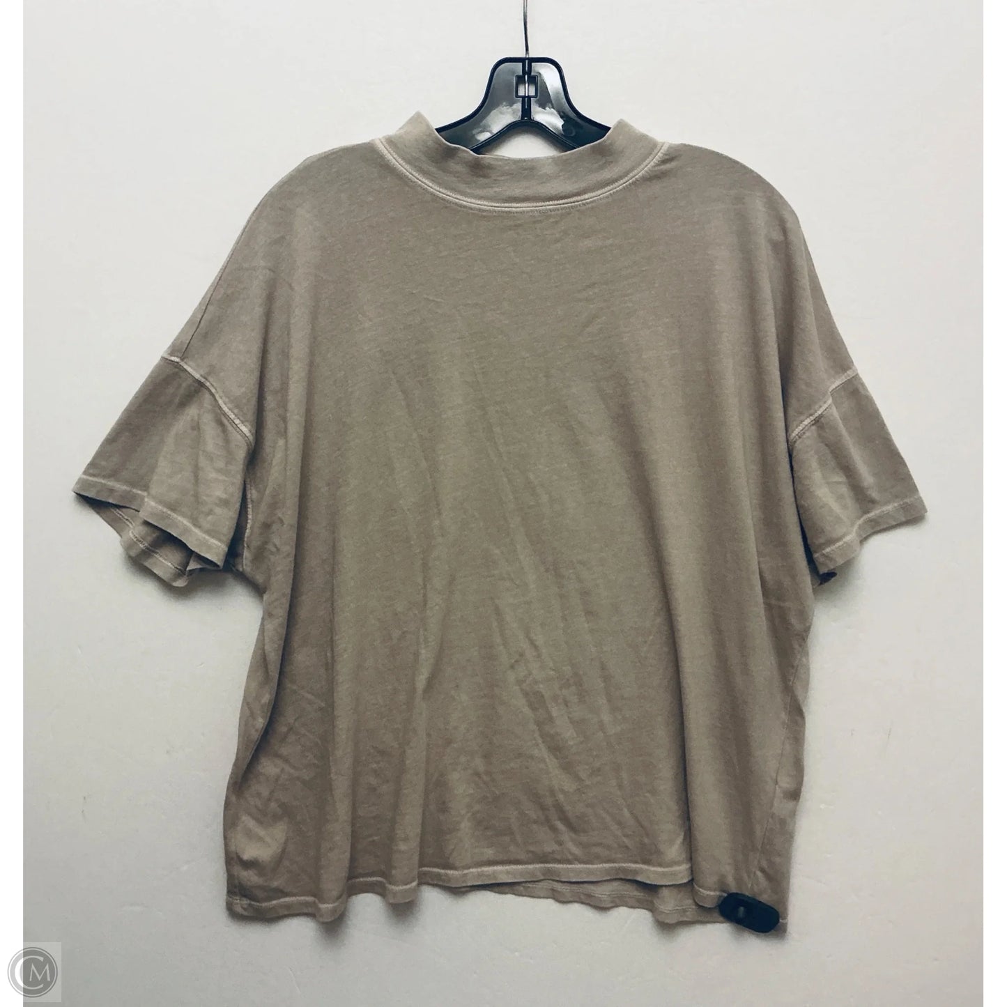 Top Short Sleeve Basic By We The Free In Tan, Size: S