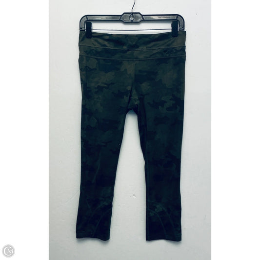 Athletic Leggings By Lululemon In Camouflage Print, Size: S