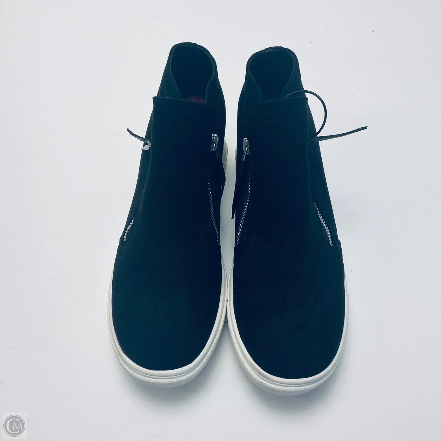 Boots Ankle Flats By Madden Girl In Black, Size: 10