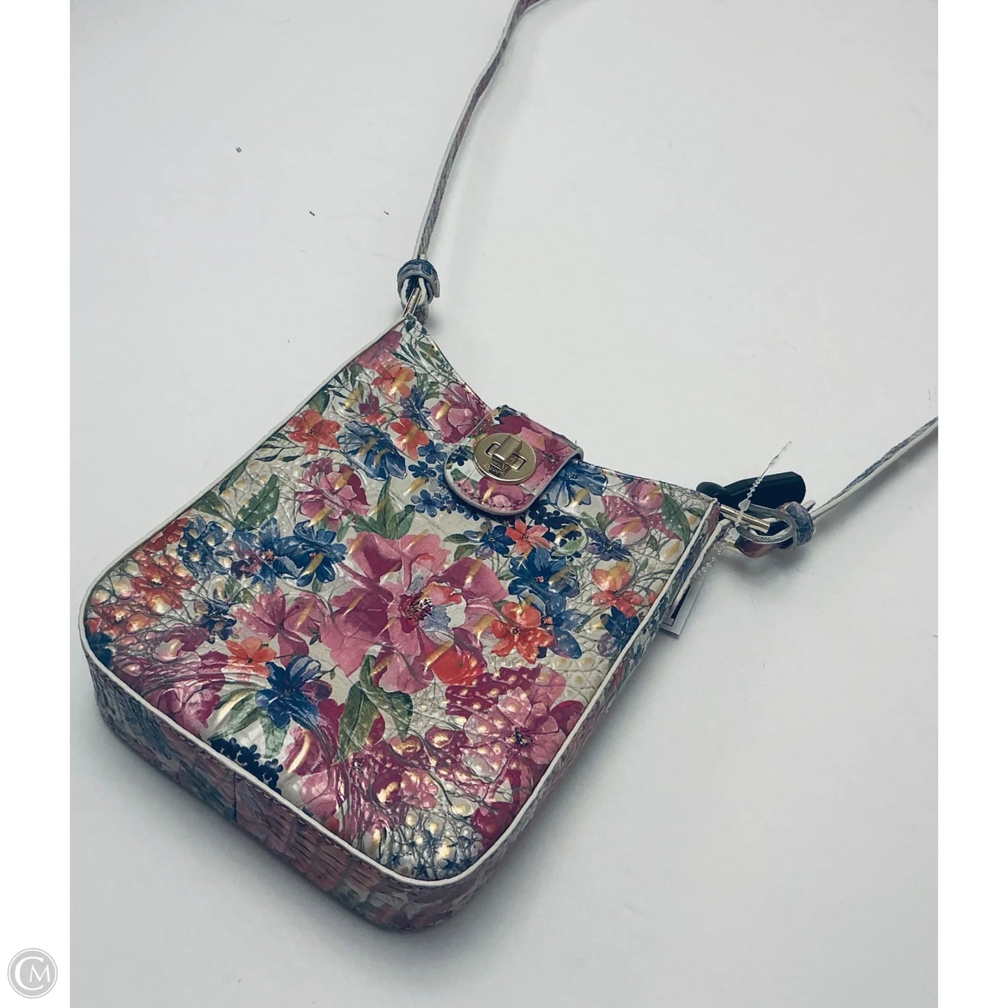 Crossbody Designer By Brahmin, Size: Medium