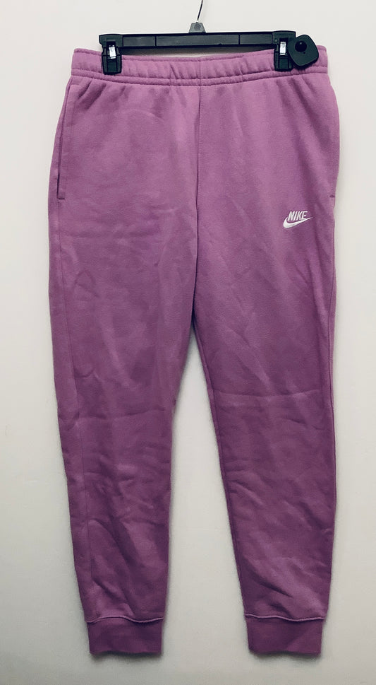 Pants Joggers By Nike In Purple, Size: M