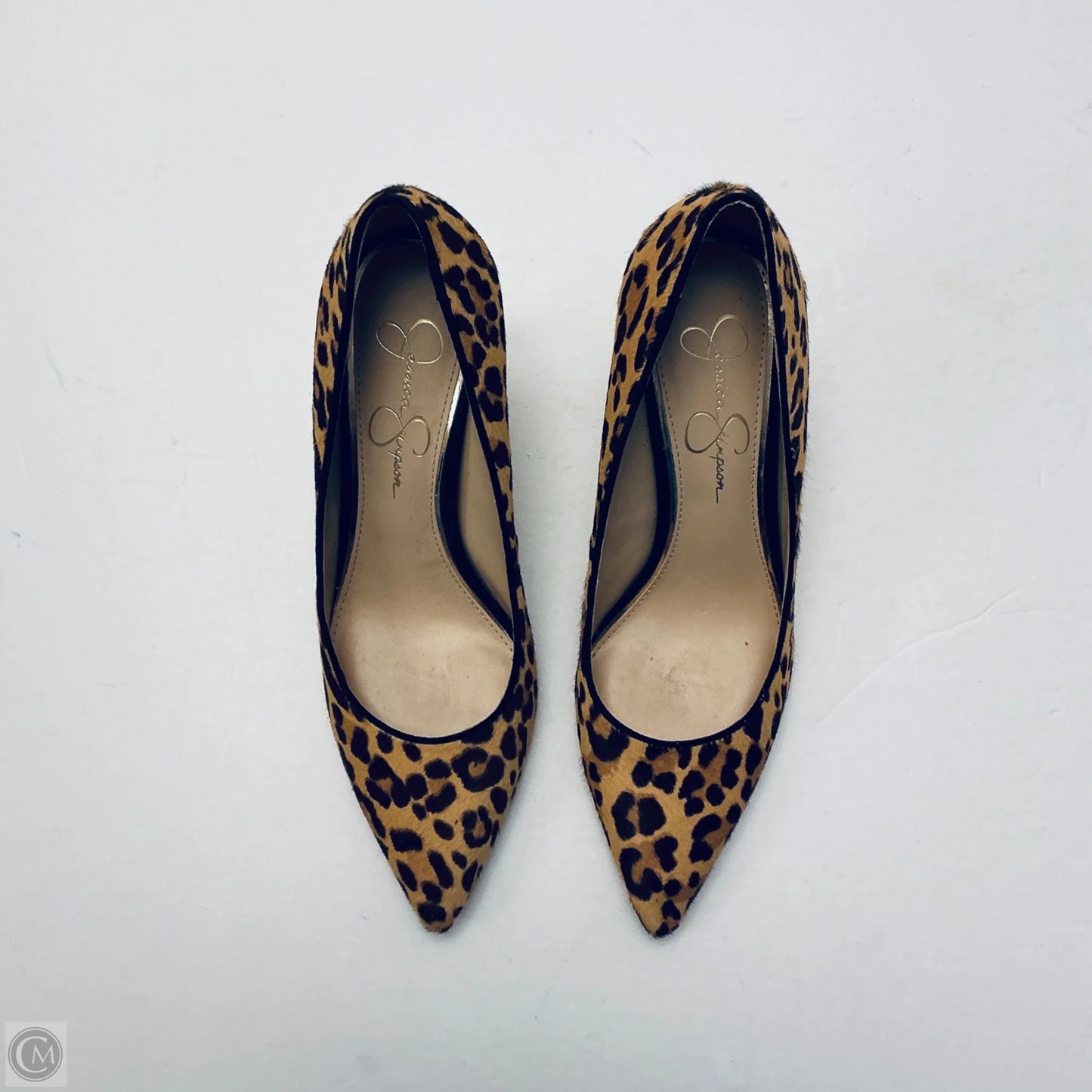 Shoes Heels Stiletto By Jessica Simpson In Animal Print, Size: 9