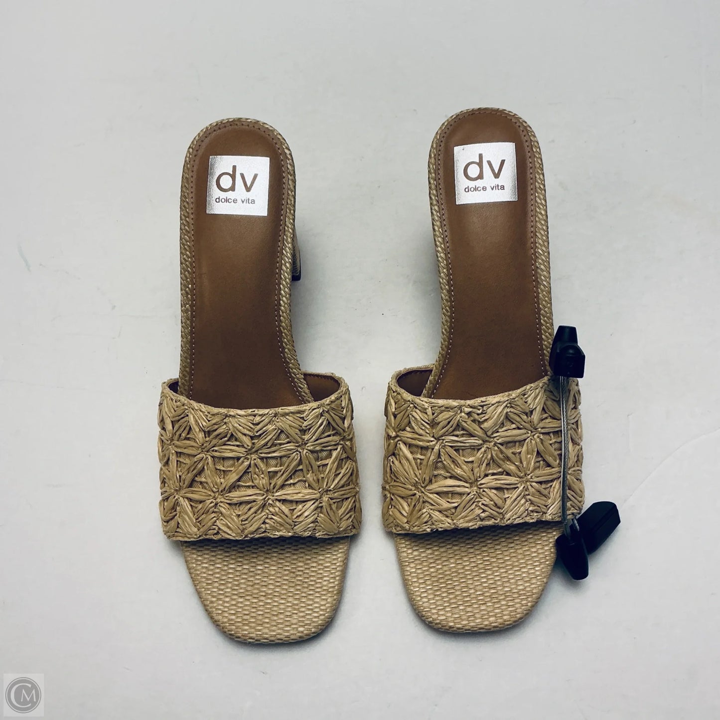 Sandals Heels Block By Dolce Vita In Tan, Size: 9.5