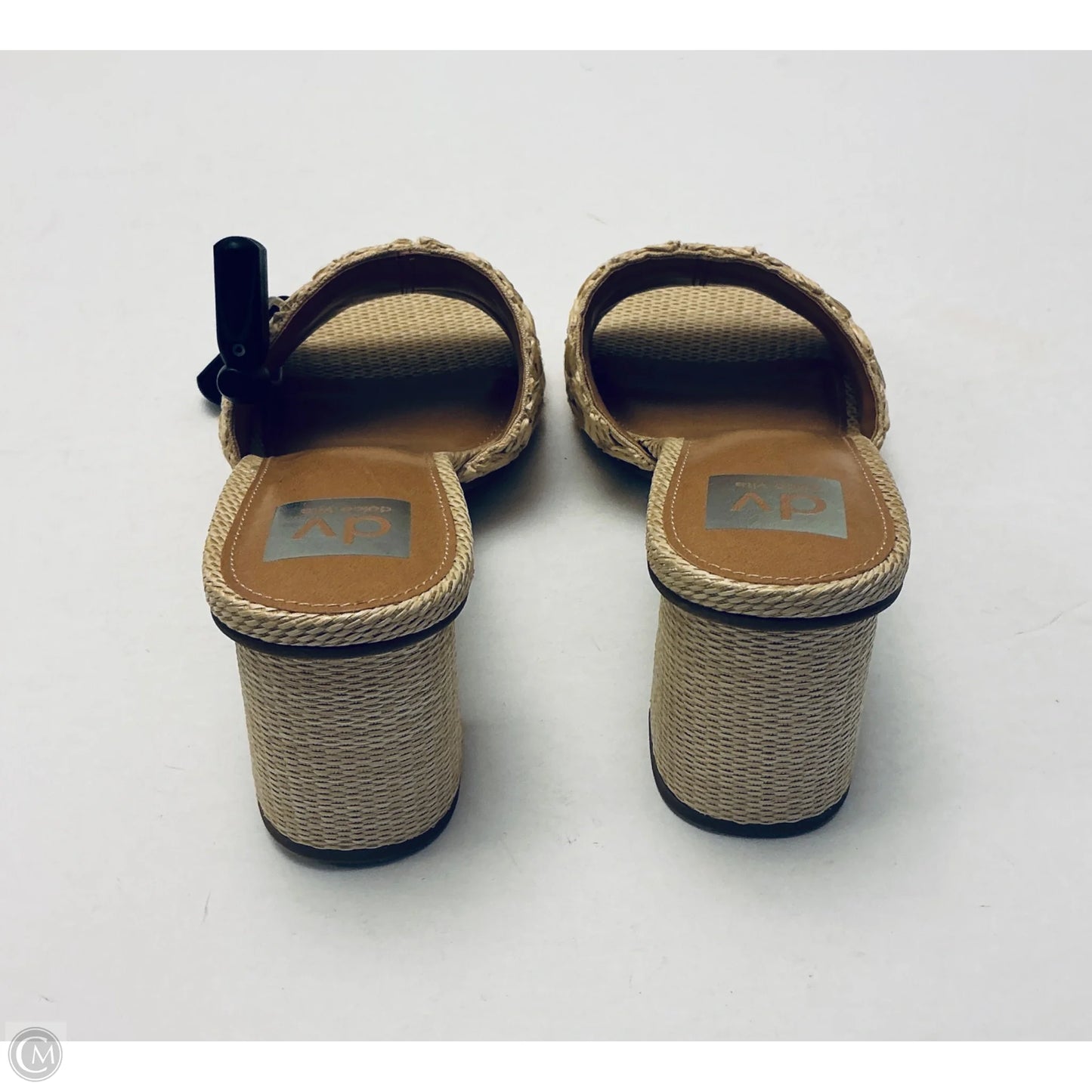 Sandals Heels Block By Dolce Vita In Tan, Size: 9.5