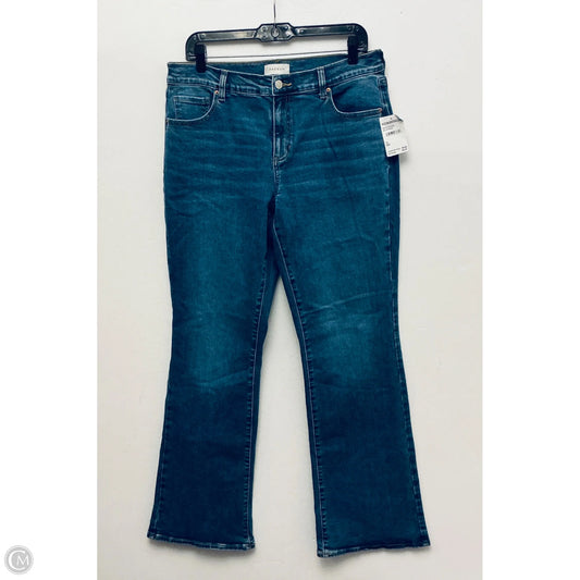 Jeans Boot Cut By Pacsun In Blue Denim, Size: 14