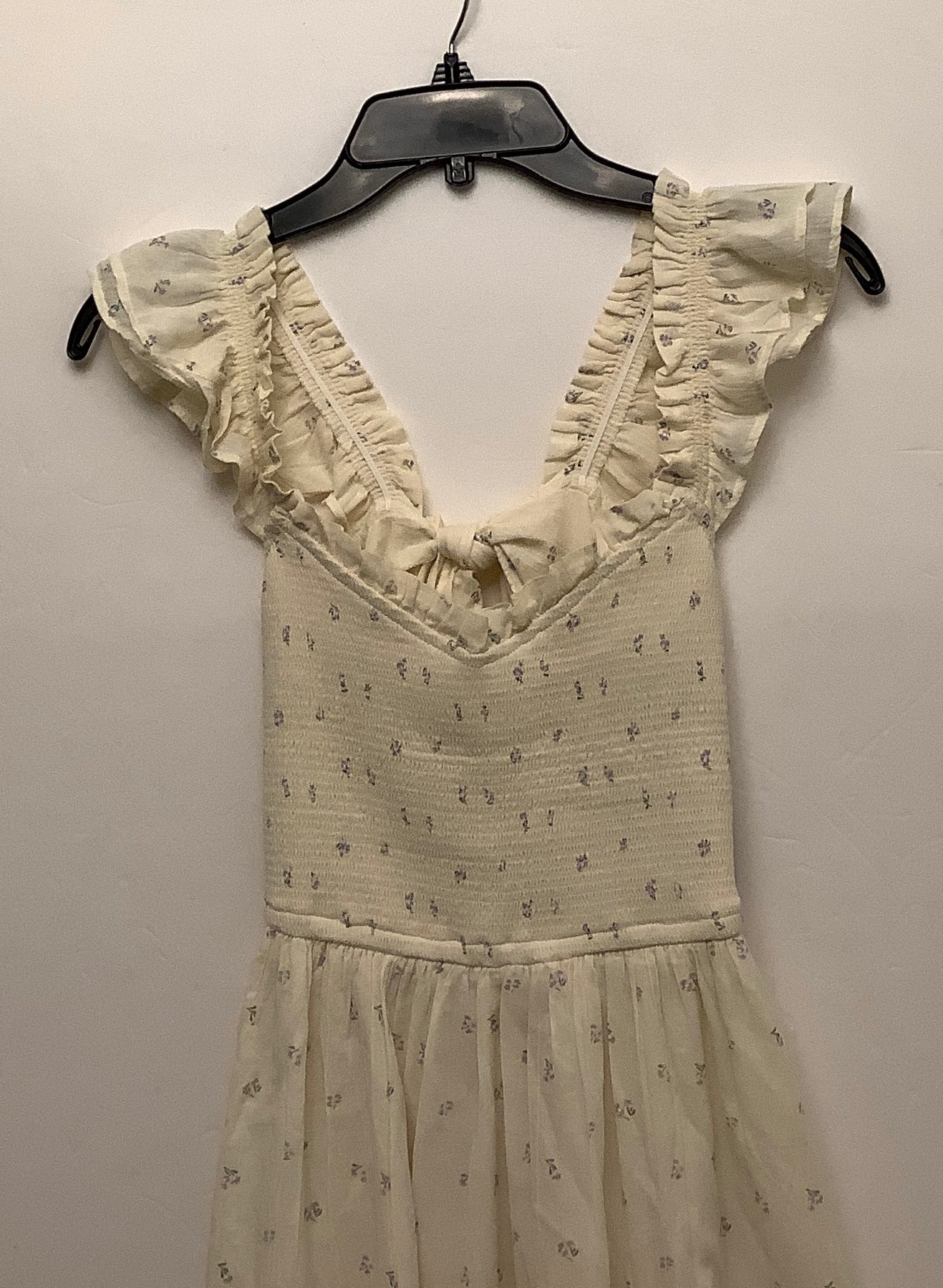 Dress Casual Maxi By American Eagle In Cream, Size: S