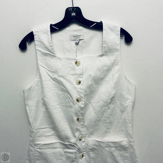 Dress Casual Short By Banana Republic In White, Size: M