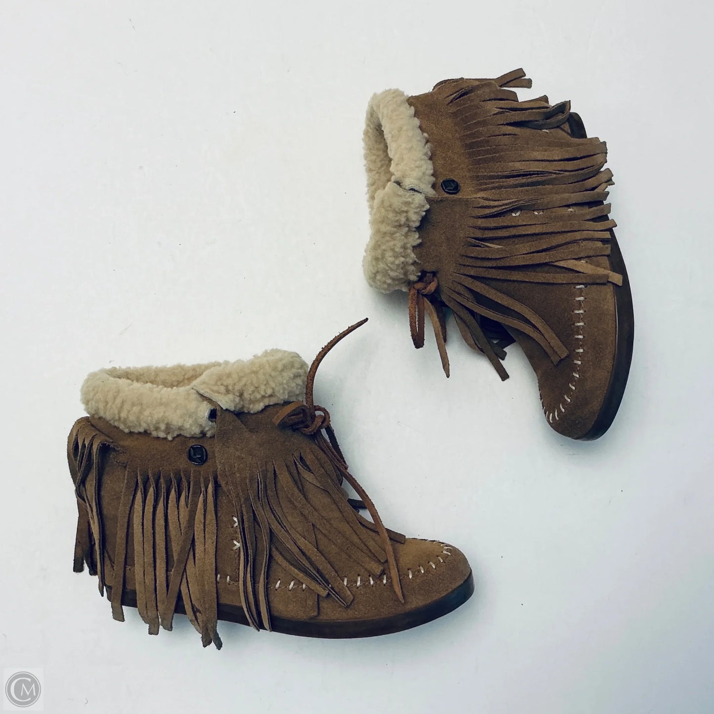 Boots Ankle Flats By Koolaburra By Ugg In Brown, Size: 7