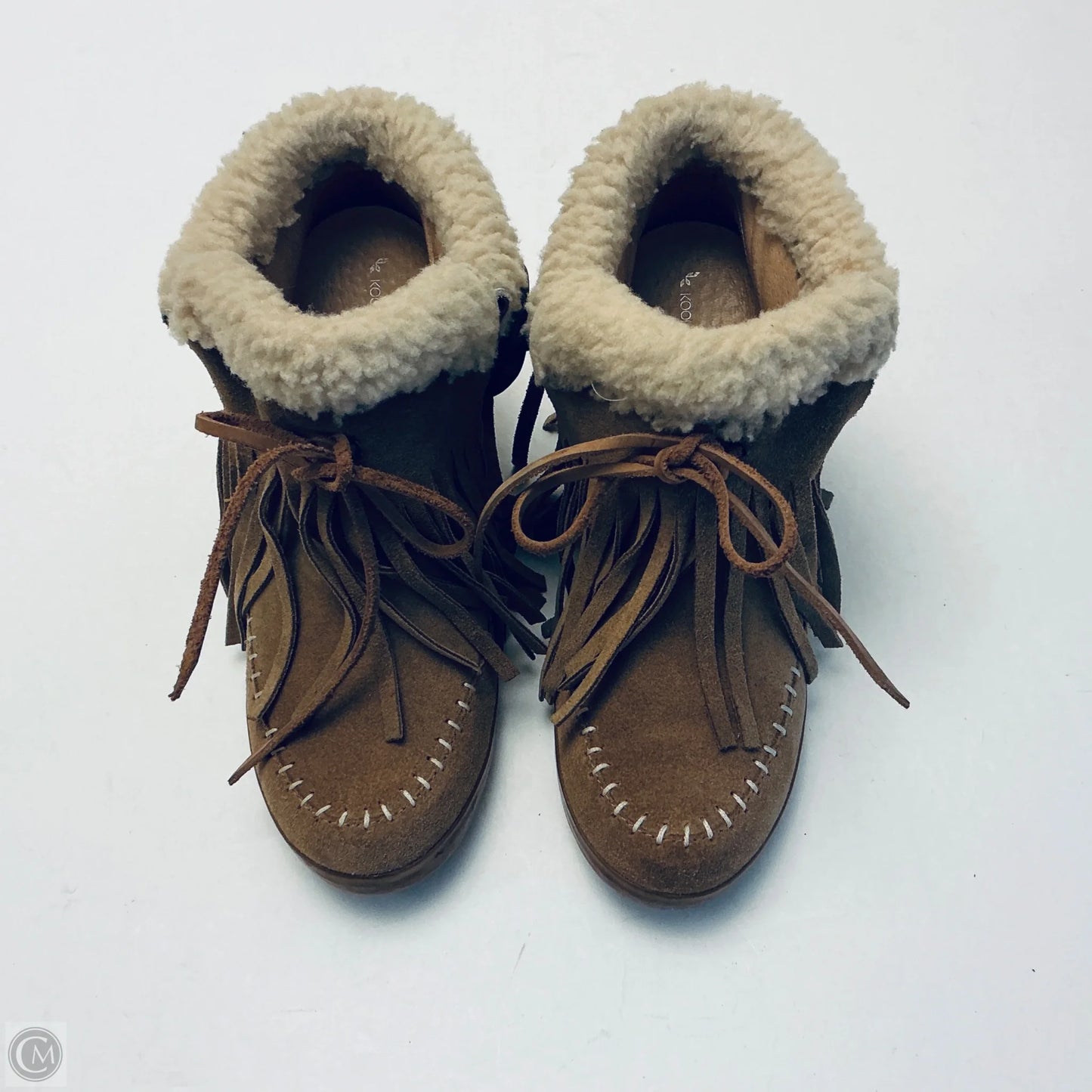 Boots Ankle Flats By Koolaburra By Ugg In Brown, Size: 7