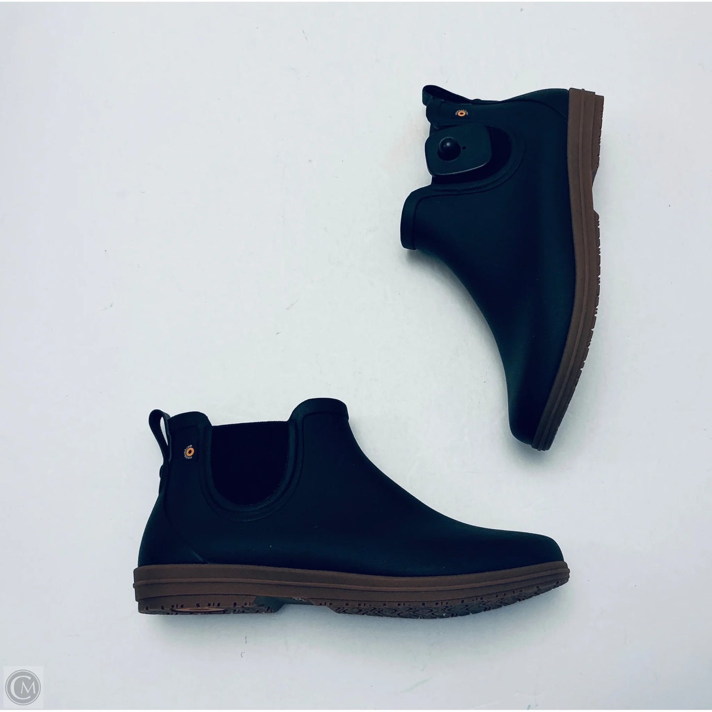 Boots Ankle Flats By Bogs In Black, Size: 9