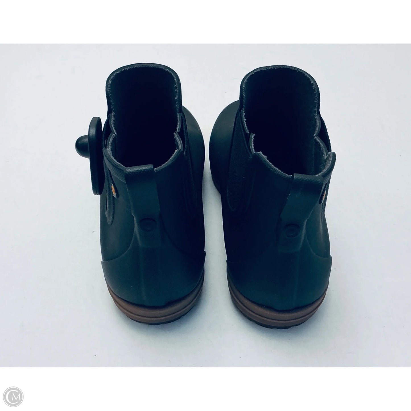 Boots Ankle Flats By Bogs In Black, Size: 9