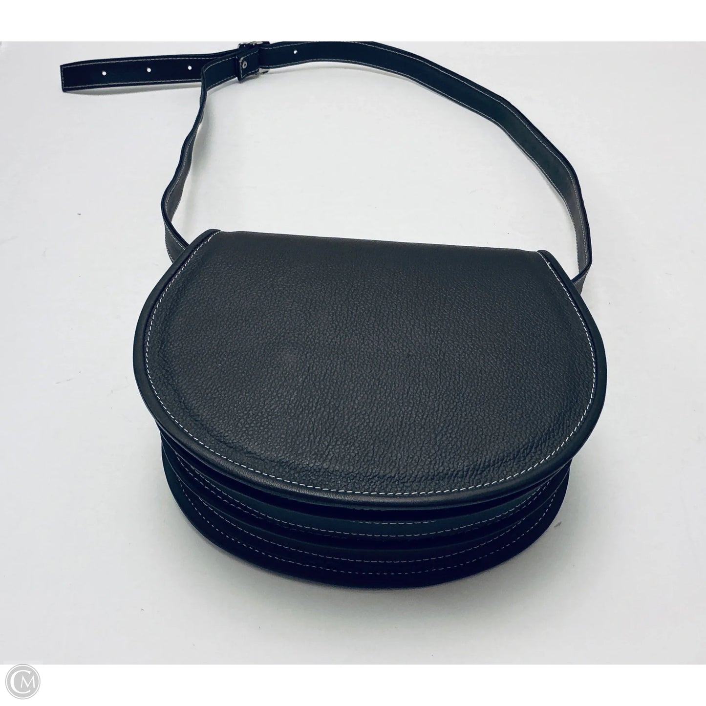 Crossbody Leather By Clothes Mentor, Size: Medium