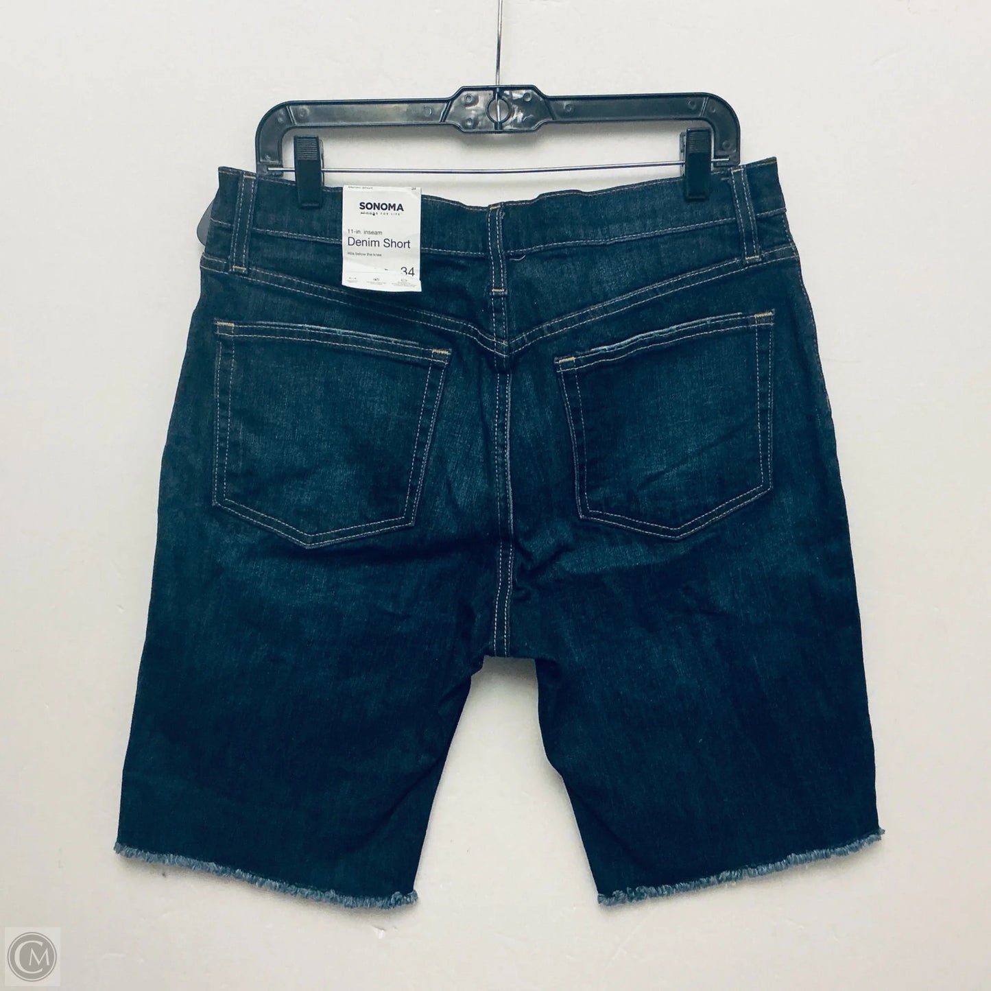 Shorts By Sonoma In Blue Denim, Size: 16