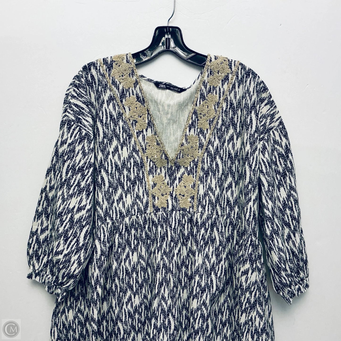 Dress Casual Short By Zara In Tan, Size: L