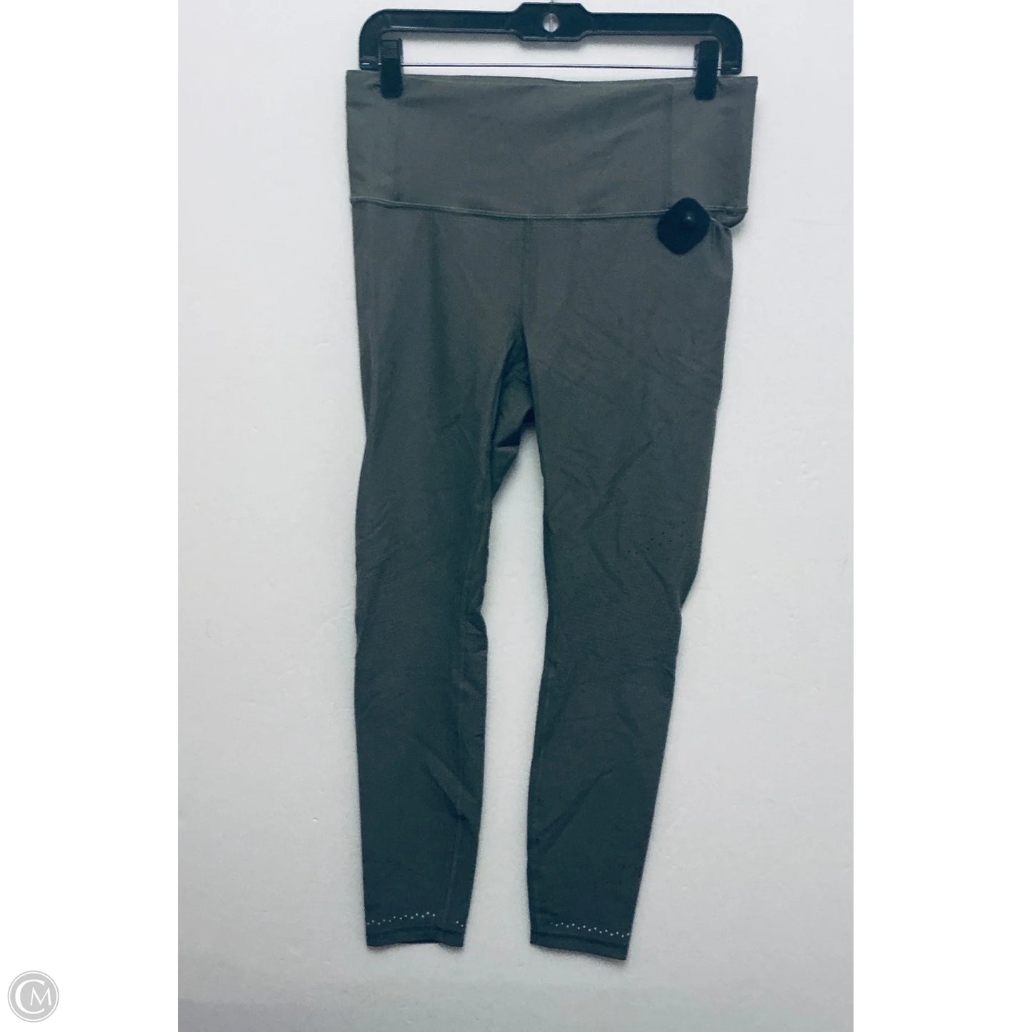 Athletic Leggings By Lululemon In Green, Size: 12