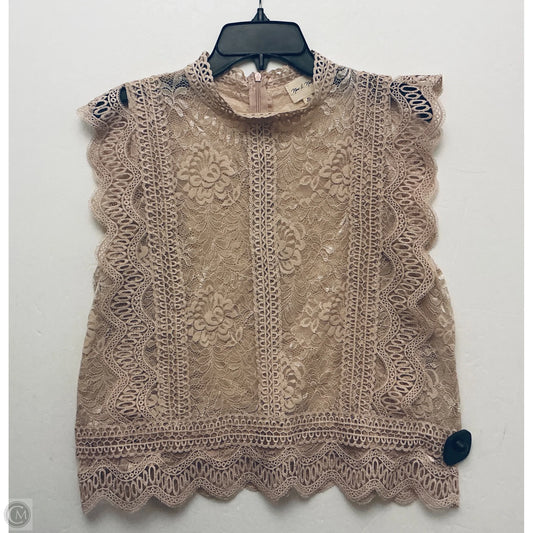 Top Short Sleeve By Clothes Mentor In Pink, Size: Xl