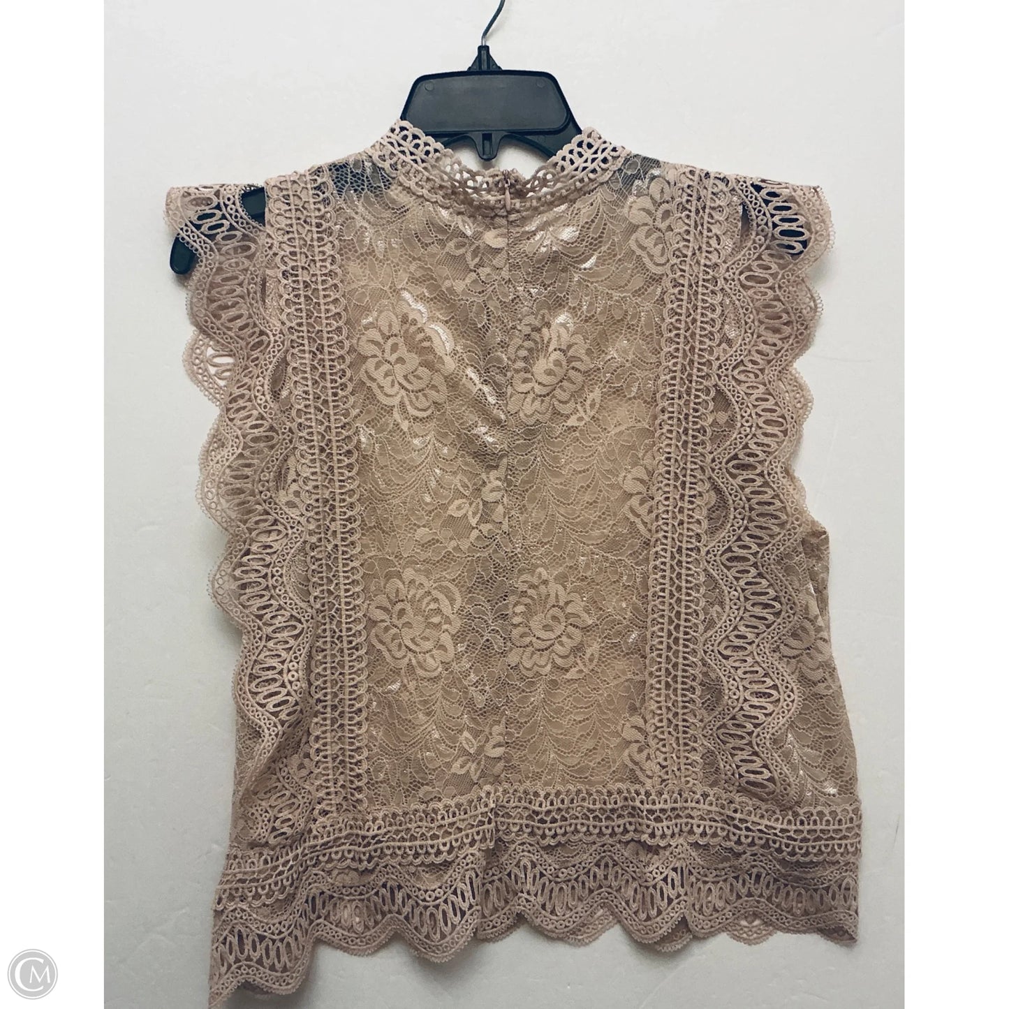 Top Short Sleeve By Clothes Mentor In Pink, Size: Xl