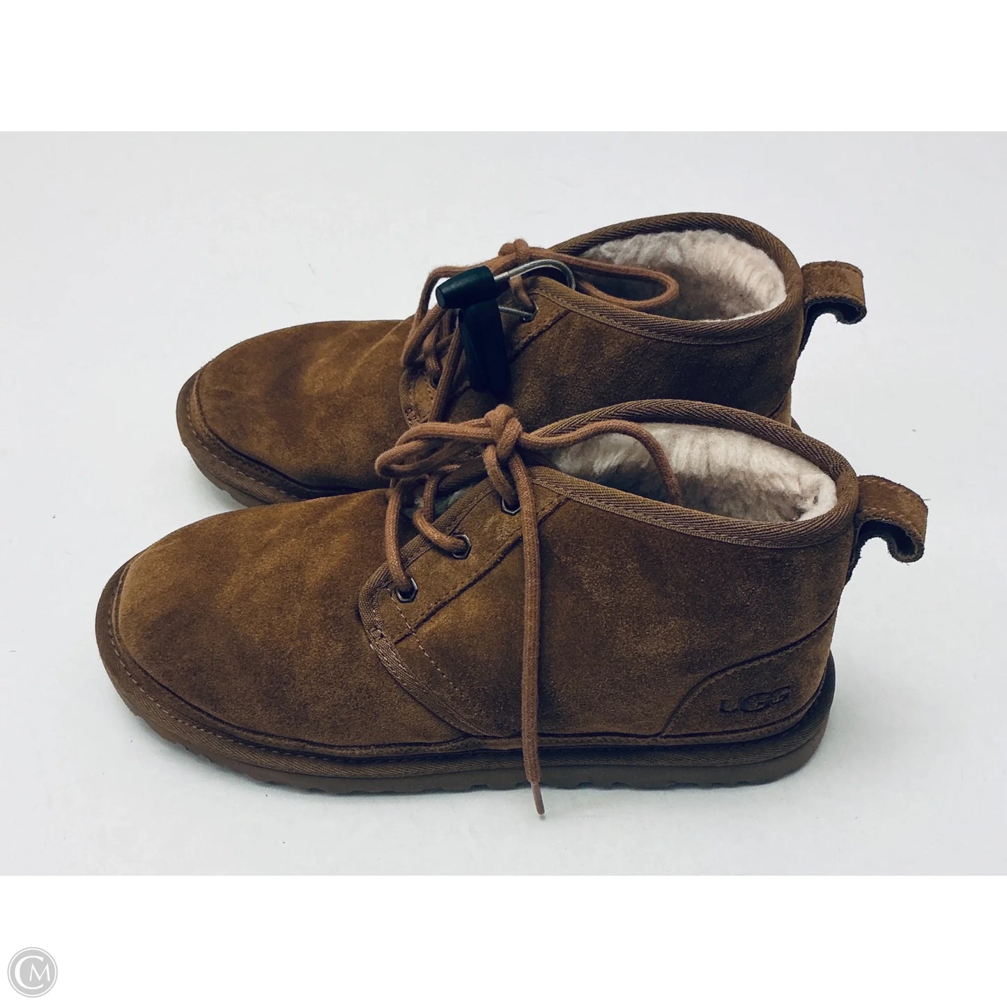 Boots Designer By Ugg In Brown, Size: 9