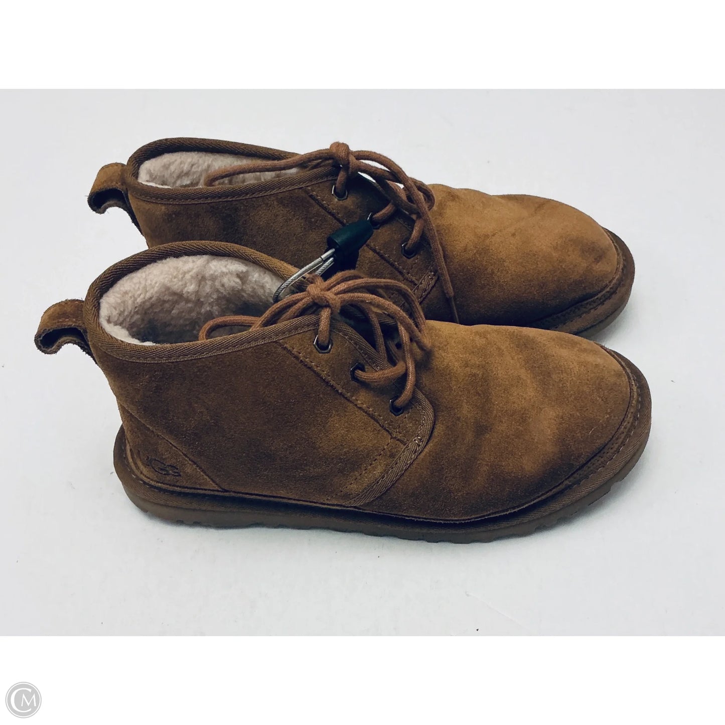 Boots Designer By Ugg In Brown, Size: 9