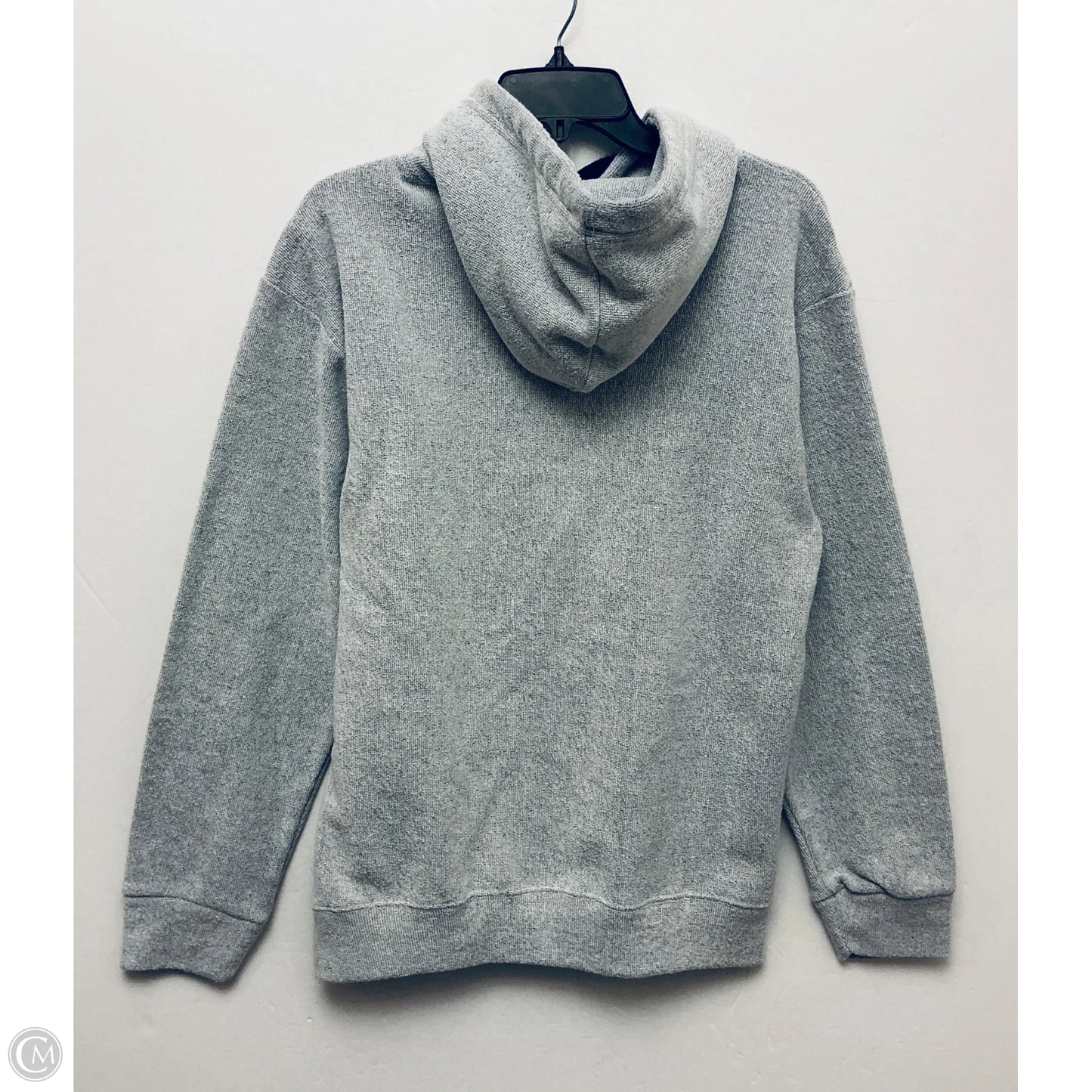 Sweatshirt Hoodie By Clothes Mentor In Grey, Size: M