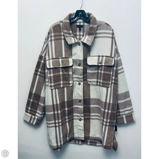 Coat Other By Banana Republic In Plaid Pattern, Size: Xxl