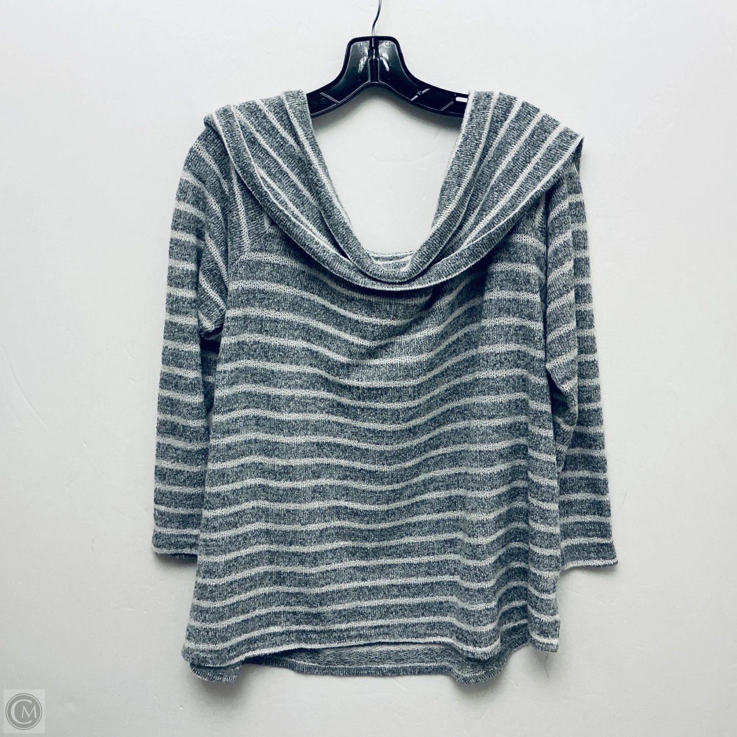 Top Long Sleeve By Lane Bryant In Grey, Size: 1x
