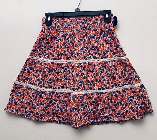 Skirt Mini & Short By J. Crew In Floral Print, Size: Xxs