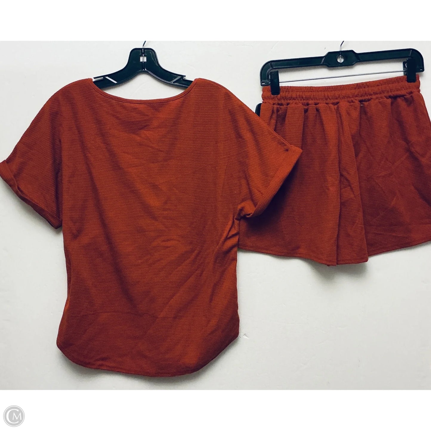 Shorts Set By Clothes Mentor In Orange, Size: L