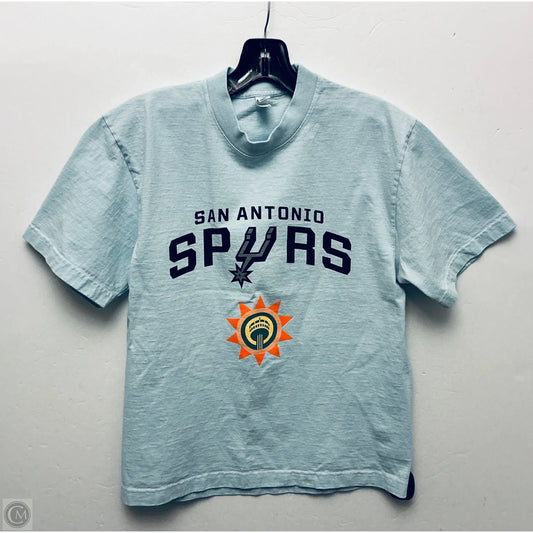 Top Short Sleeve Basic By Clothes Mentor In Blue, Size: S