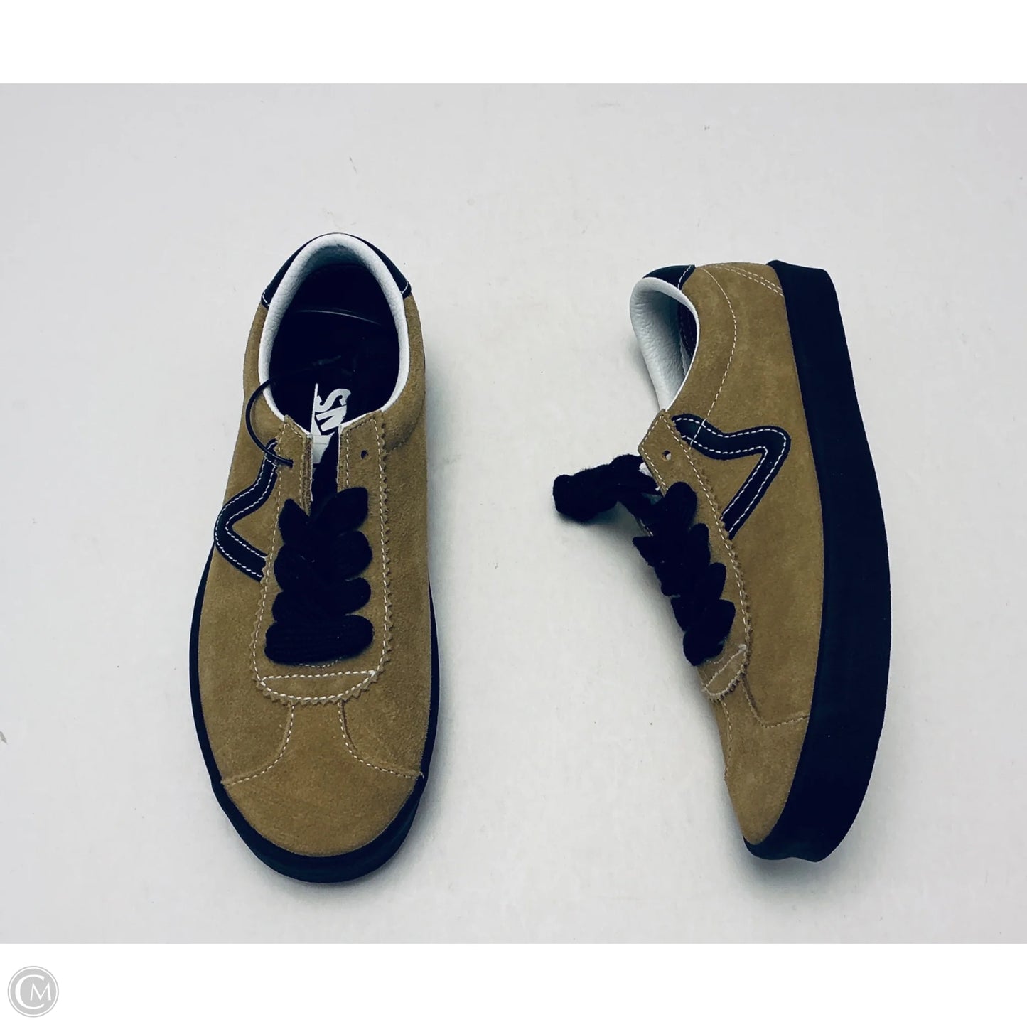 Shoes Sneakers By Vans In Brown, Size: 7.5