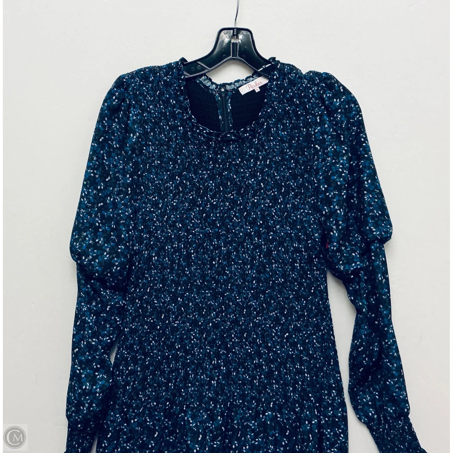 Dress Casual Short By Parker In Blue, Size: M