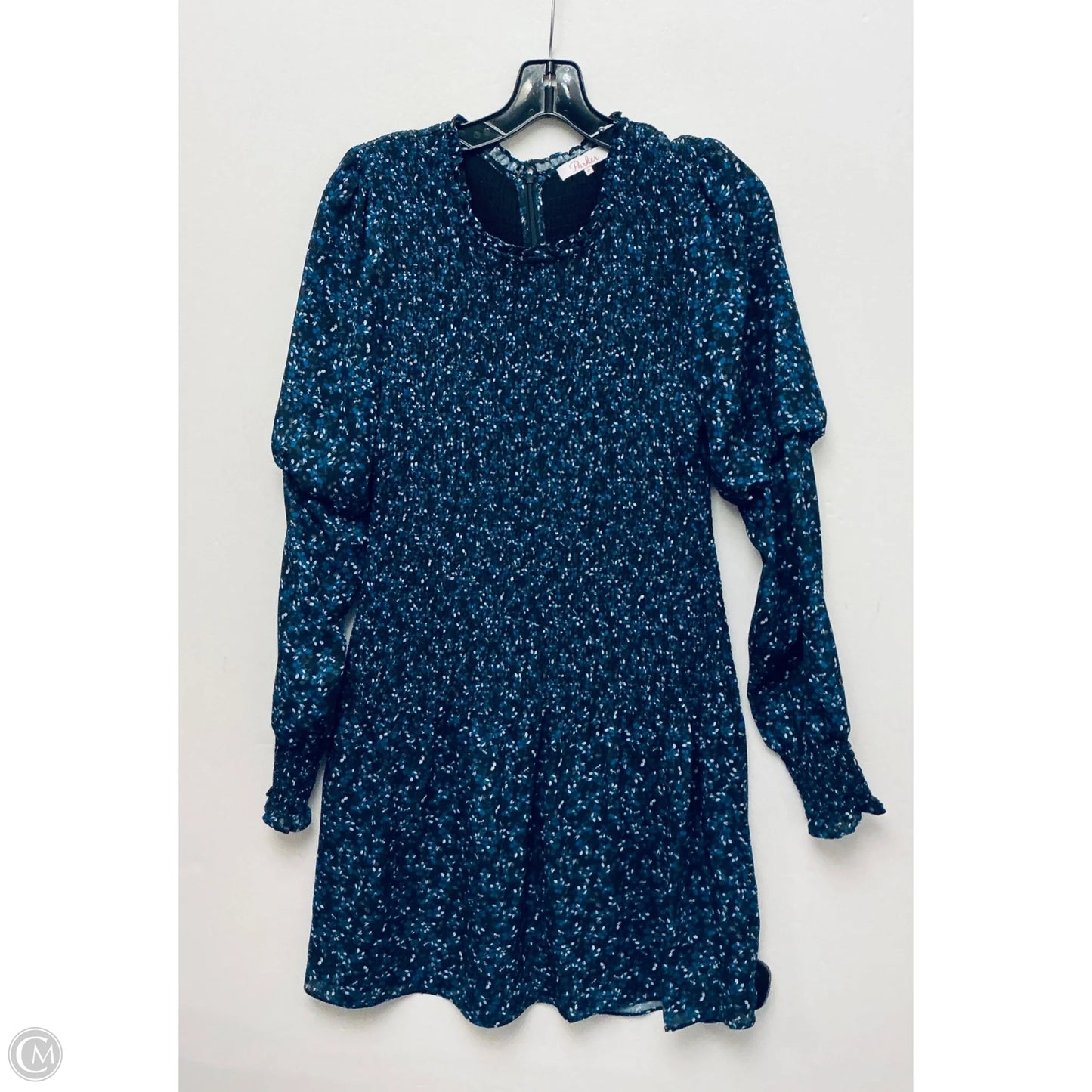 Dress Casual Short By Parker In Blue, Size: M