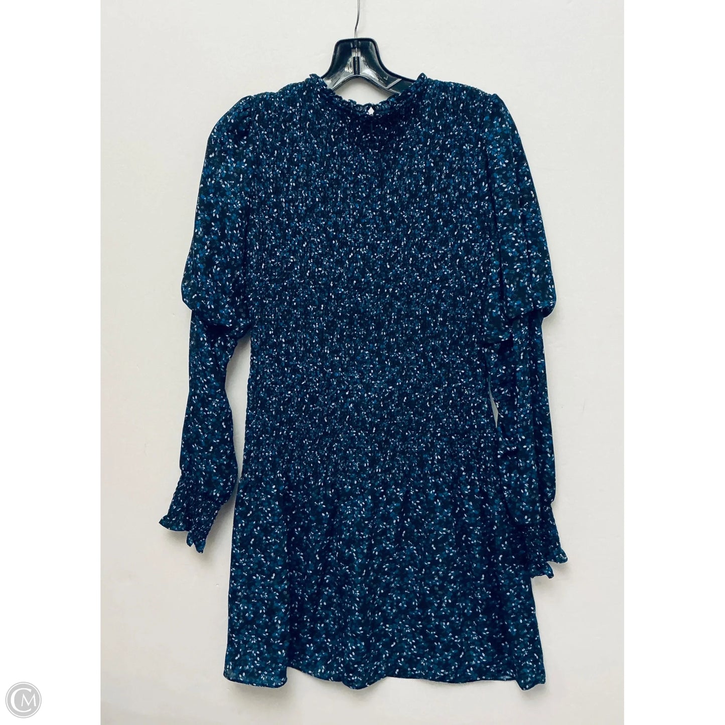 Dress Casual Short By Parker In Blue, Size: M