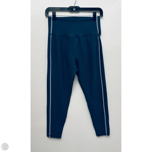 Athletic Leggings By Kinesis In Blue, Size: M