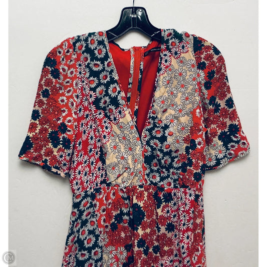 Dress Casual Short By Clothes Mentor In Red, Size: M