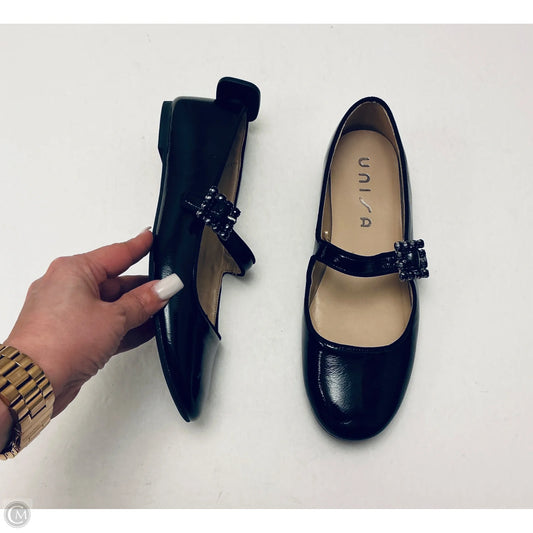 Shoes Flats By Unisa In Black, Size: 10
