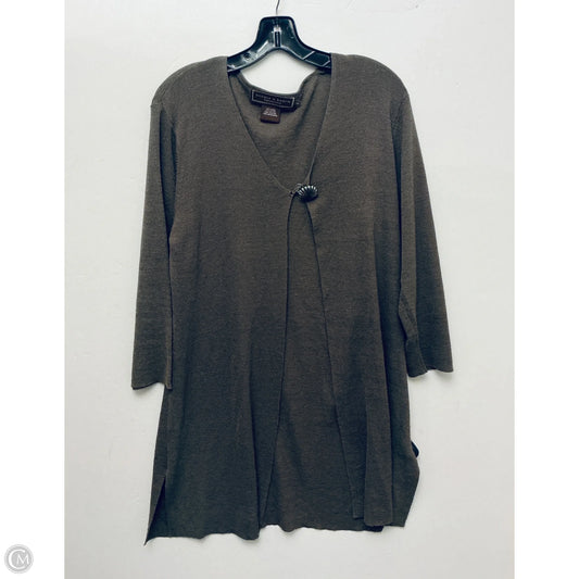 Cardigan By Double D Ranch In Green, Size: L