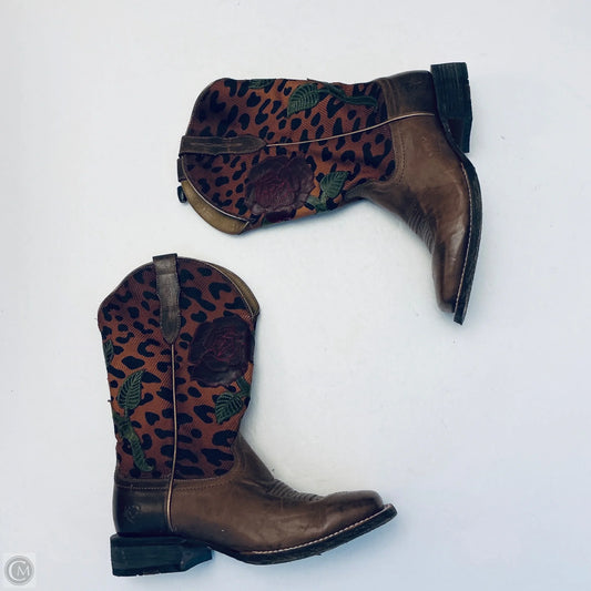 Boots Western By Ariat In Brown, Size: 8.5