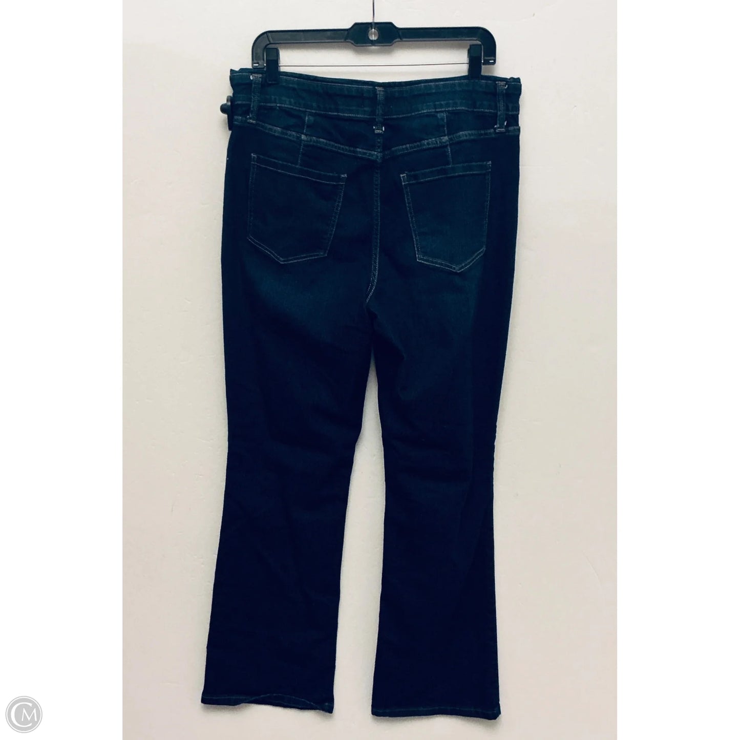 Jeans Straight By Maurices In Blue Denim, Size: 16