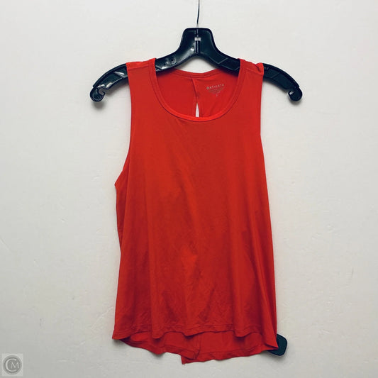 Athletic Tank Top By Athleta In Orange, Size: S