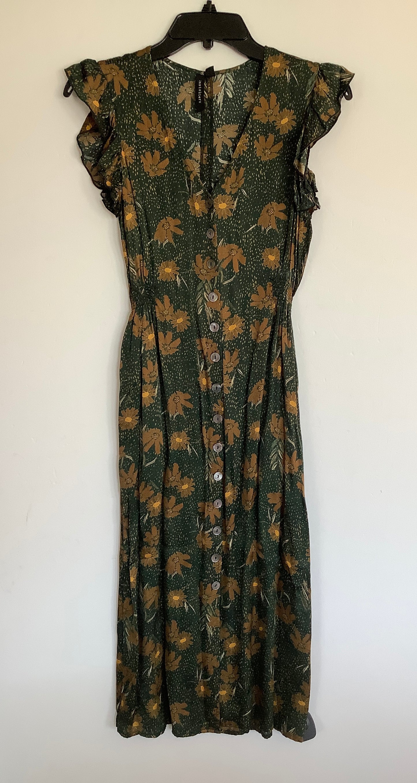 Dress Casual Midi By Clothes Mentor In Green, Size: Xs