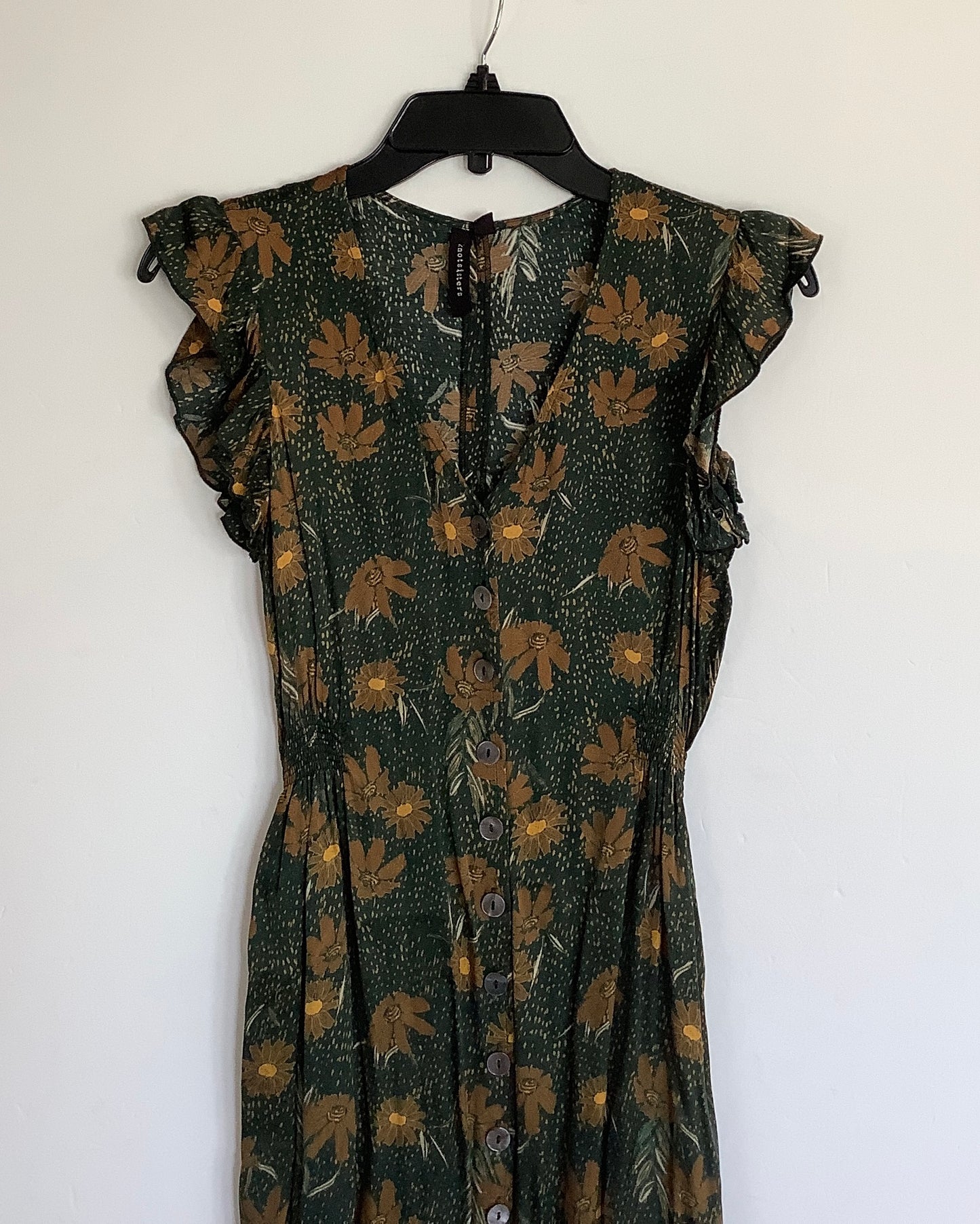 Dress Casual Midi By Clothes Mentor In Green, Size: Xs