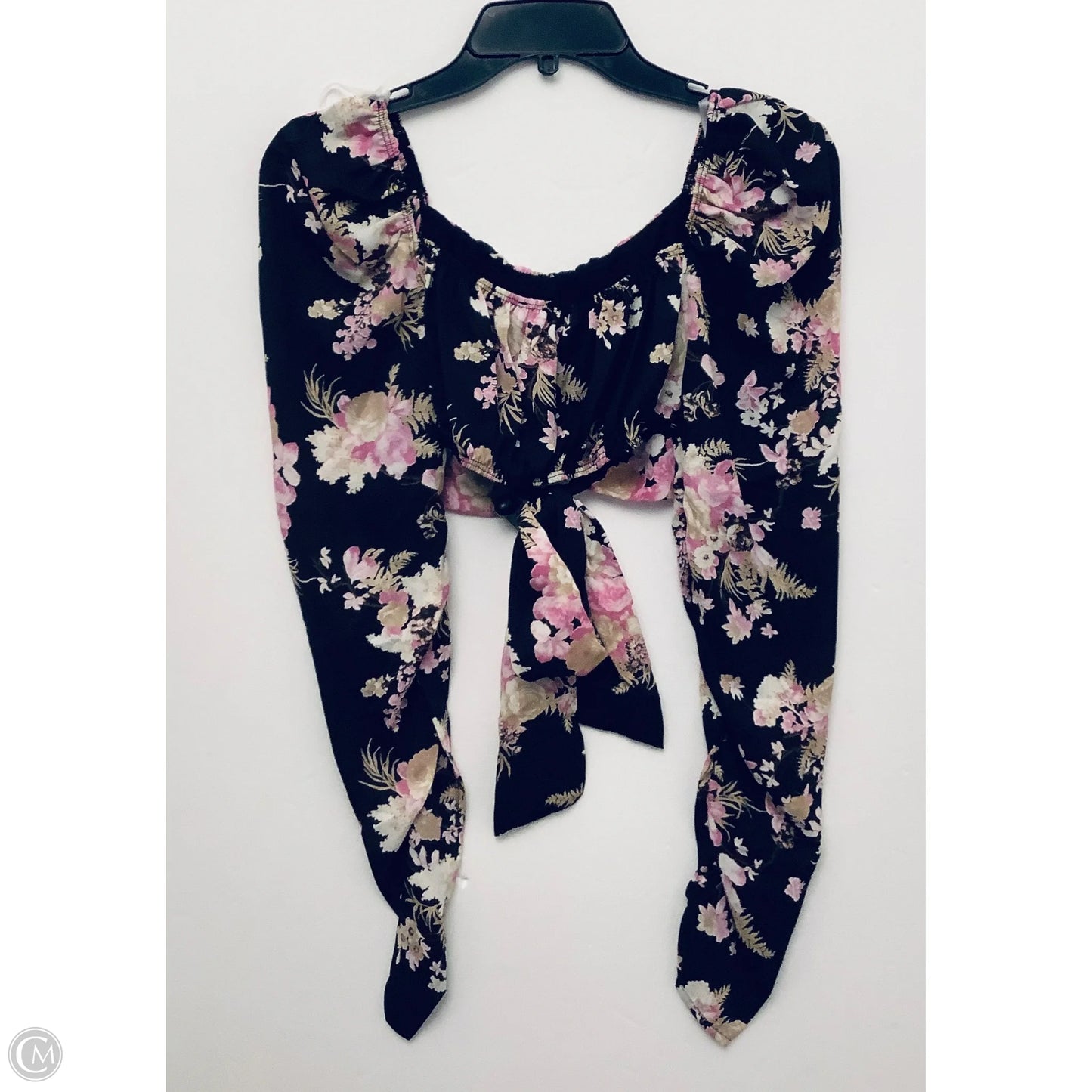 Top Long Sleeve By Clothes Mentor In Floral Print, Size: M