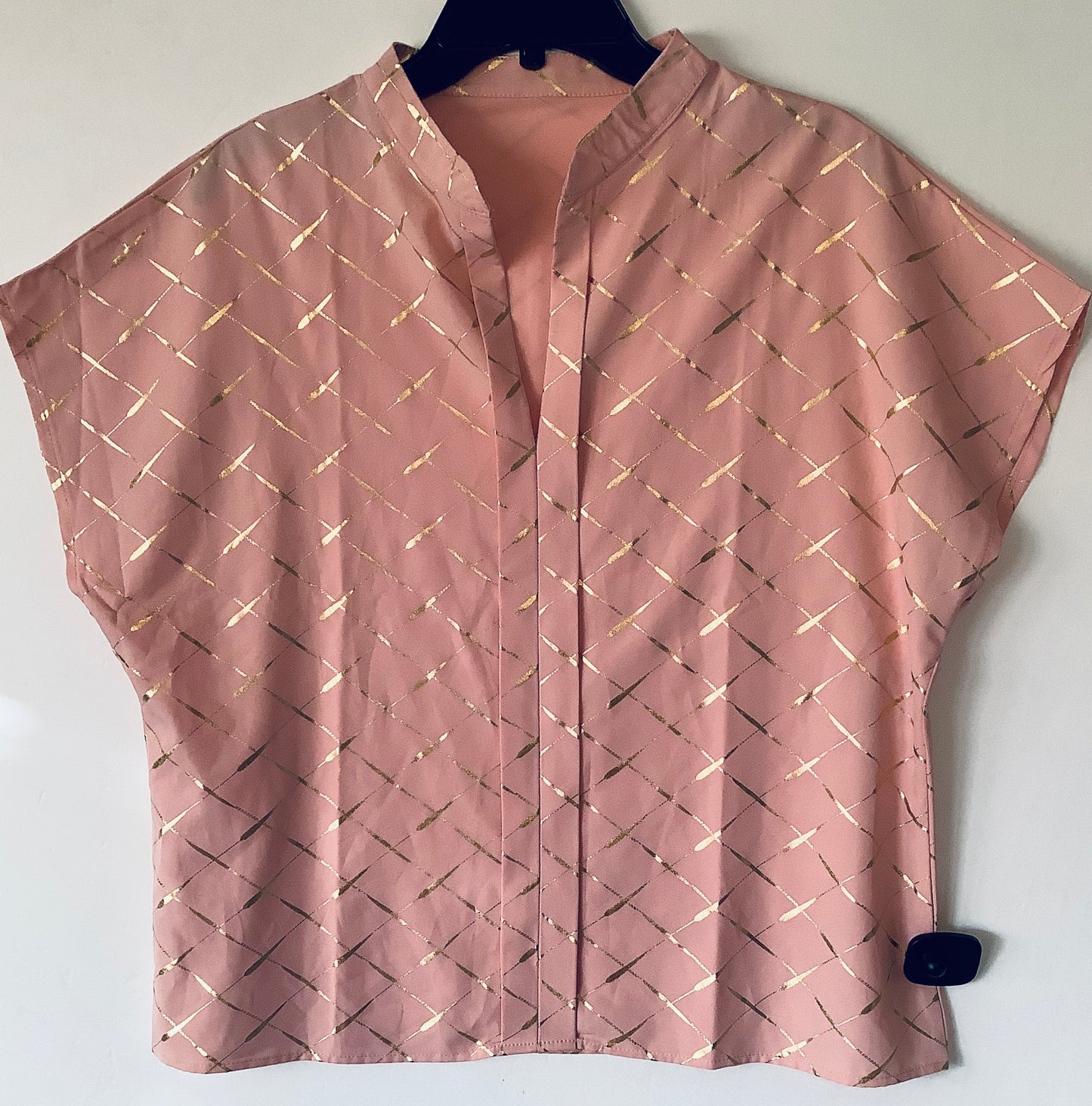 Top Short Sleeve By Clothes Mentor In Pink, Size: 0