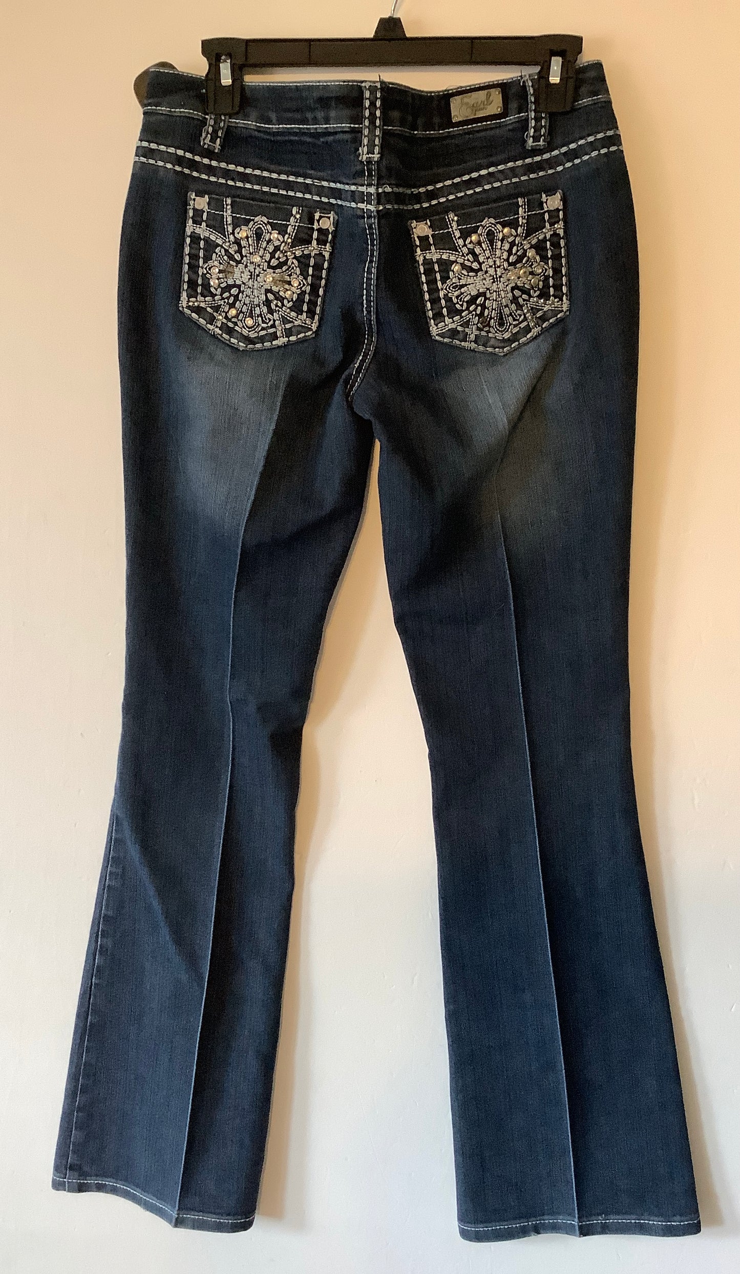 Jeans Boot Cut By Earl Jean In Navy, Size: 4